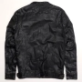 JACK & JONES Мъжко Кожено Яке Рокерско Мото Естествена Кожа M-L, снимка 3