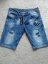 ЕФЕКТНИ Къси мъжки дънкови панталони със стилна кройка. НОВИ.! № 31, снимка 1 - Къси панталони - 37197028