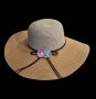Дамска лятна шапка с голяма периферия G:9423-2, снимка 1 - Шапки - 40311412