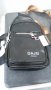 Мъжка чанта за рамо с метални ципове, черна 2895, снимка 1 - Чанти - 33103265