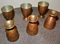 Медни чаши за ракия 50мл, снимка 3
