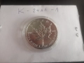 СРЕБРО 1 OZ КАНАДСКИ КЛЕНОВ ЛИСТ 2011 1 УНЦИЯ, снимка 1