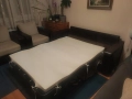 Разтегателен диван + два фотьойла, снимка 3