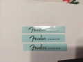 Fender Stratocaster Spaghetti Logo-лепенки в 3 цвята, снимка 11