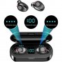 Безжични bluetooth 5.0 слушалки F9+ -5С , черни, #1000052444, снимка 11
