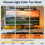 RGB извита светлина Bar LED лента, Лампа за curved извит монитор на компютър, снимка 5