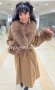 Луксозни дамски палта от естествен косъм, естествена кожа, кашмир и лисица, снимка 14