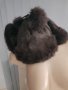 Дамска шапка естествен косъм, снимка 1 - Шапки - 25165359