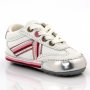 Бебешки обувки GEOX, бели с розово, снимка 2