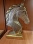 Декоративна глава на кон, снимка 1 - Декорация за дома - 31785849