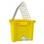 Пчеларска вана с канела за разпечатване (пластмасова с INOX работна решетка), снимка 1 - Други стоки за животни - 14487077