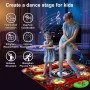 Коледна подложка за танци за деца 4+ г., светеща с 6 LED клавиша и безжичен Bluetooth, акумулаторна , снимка 8