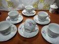 Стар български порцелан чаши за чай , снимка 1 - Антикварни и старинни предмети - 43899619