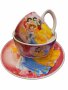 Детски комплект с Анимационни герои от 3 части, чашка, чинийка и купичка, снимка 1 - Други - 44027744