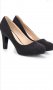 🆕 Черни обувки на платформа/ №41, снимка 1 - Дамски елегантни обувки - 34717653