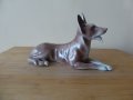 Немска порцеланова фигура Куче 1970 г, снимка 7
