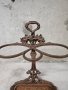 Масивна чугунена стойка за чадъри, снимка 2