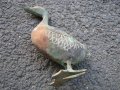 Стара пластика статуетка патка, снимка 3