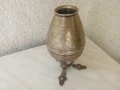 Стар,винтидж,гравиран съд,мате,на гаучосите,Рядък, снимка 6