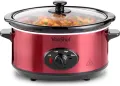 Уред за бавно готвене VonShef 50 339 Slow Cooker 3.5л 170W Съд за готвене с капак Оризовар, снимка 3