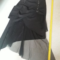 Модерна черна пола, снимка 4 - Поли - 32601292