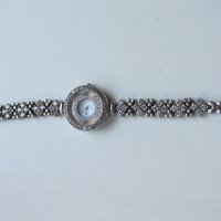 Дамски сребърен часовник royal crown, снимка 2 - Дамски - 43604407