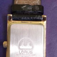 LORUS японски мъжки часовник със златна рамка, снимка 2 - Мъжки - 27954282