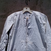 Старинна Мъжка кенарена риза #4, снимка 2 - Антикварни и старинни предмети - 26210788