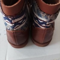 Pepe jeans N37,38 естествена кожа , снимка 7 - Дамски боти - 38151466