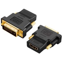 НОВИ! Преходник Адаптер DVI (24 + 1) - HDMI DVI to HDMI, снимка 1 - Кабели и адаптери - 39510637