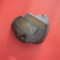 Полиран минерал ахат халцедон 8, снимка 4 - Колекции - 43939248