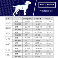 HUGO & HUDSON зимно яке за кучета, синьо, M45, снимка 3 - За кучета - 44117152