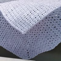Бебешко плетено одеяло, снимка 1 - Спално бельо и завивки - 43060541
