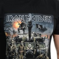 Нова мъжка тениска с дигитален печат на музикалната група Iron Maiden - A Matter of Life and Death, снимка 2 - Тениски - 37697243