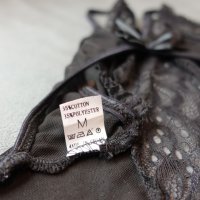 Еротично черно боди с отворен бюст и дъно прашка S/M размер, снимка 13 - Бельо - 39843002