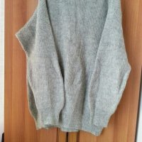вълнена мохерна блуза туника пуловер, снимка 3 - Пуловери - 27588876