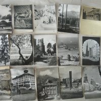 Стари черно-бели картички от Европа, снимка 11 - Антикварни и старинни предмети - 43485617
