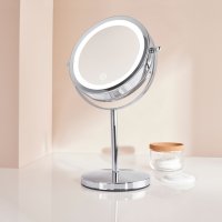LED Козметично Огледало с Осветление CIEN Beauty ИНОКС, снимка 4 - Други - 43297706
