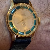 Позлатен швейцарски часовник Exactus automatic , снимка 4 - Мъжки - 39181509