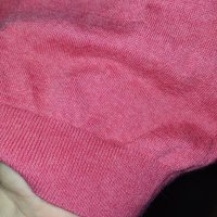 Розов пуловер от алпака, вълна кашмир  М-L, снимка 3 - Блузи с дълъг ръкав и пуловери - 43341602