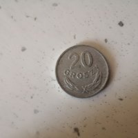 20 croszy гроша 1968 Полша, снимка 1 - Нумизматика и бонистика - 44051627