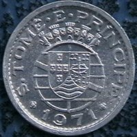 10 центаво 1971, Сао Томе и Принсипи, снимка 2 - Нумизматика и бонистика - 35306292
