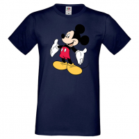Мъжка тениска Mickey Mouse 7 Подарък,Изненада,Рожден ден, снимка 6 - Тениски - 36576508