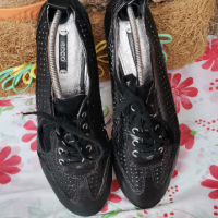 Обувки Ecco 39.5н.Естествена кожа , снимка 4 - Дамски ежедневни обувки - 44865152