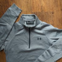 Under Armour Men's Storm 1-4 Zip Sweater Long Sleeve - страхотна мъжка блуза КАТО НОВА, снимка 7 - Спортни дрехи, екипи - 39423274