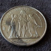 10 франка 1965 Франция СРЕБРО сребърна монета в качество 1, снимка 3 - Нумизматика и бонистика - 39975789