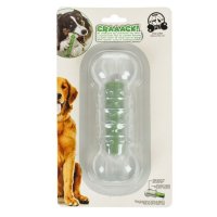  Играчка за куче Bone Green със звук на бутилка 16 см, снимка 2 - Други стоки за животни - 43955167