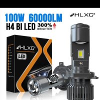 LED крушки H4, 100W, супер силни, снимка 12 - Аксесоари и консумативи - 40629737