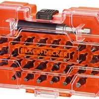 Kомплект - магнитен адаптор и битове Black&Decker , снимка 1 - Отвертки - 37593352