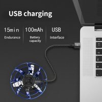 Летящ спинер с батерия / USB зареждане, снимка 2 - Друга електроника - 43475835